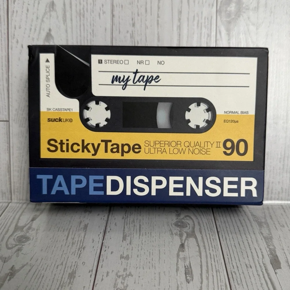 Vintage Style‎ Cassette Tape Dispenser Desk Office Music Retro Nostalgia Suck UK